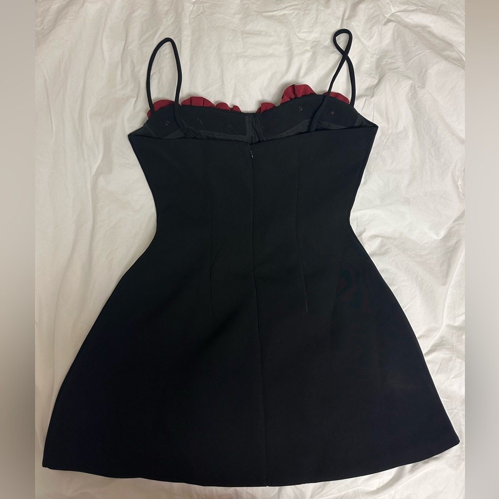 Black Dress with Red Roses - Picture 2 of 6